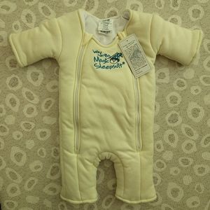 NWT Cream Magic Merlin Sleepsuit